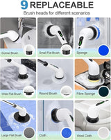 9 in 1 Electric Scrubber