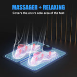 Foot Massagers for Pain and Circulation, Electric Foot Massager Mat