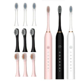 Electric Toothbrush Rechargeable – Deep Cleaning, Whitening, Gum Care, USB Fast Charging