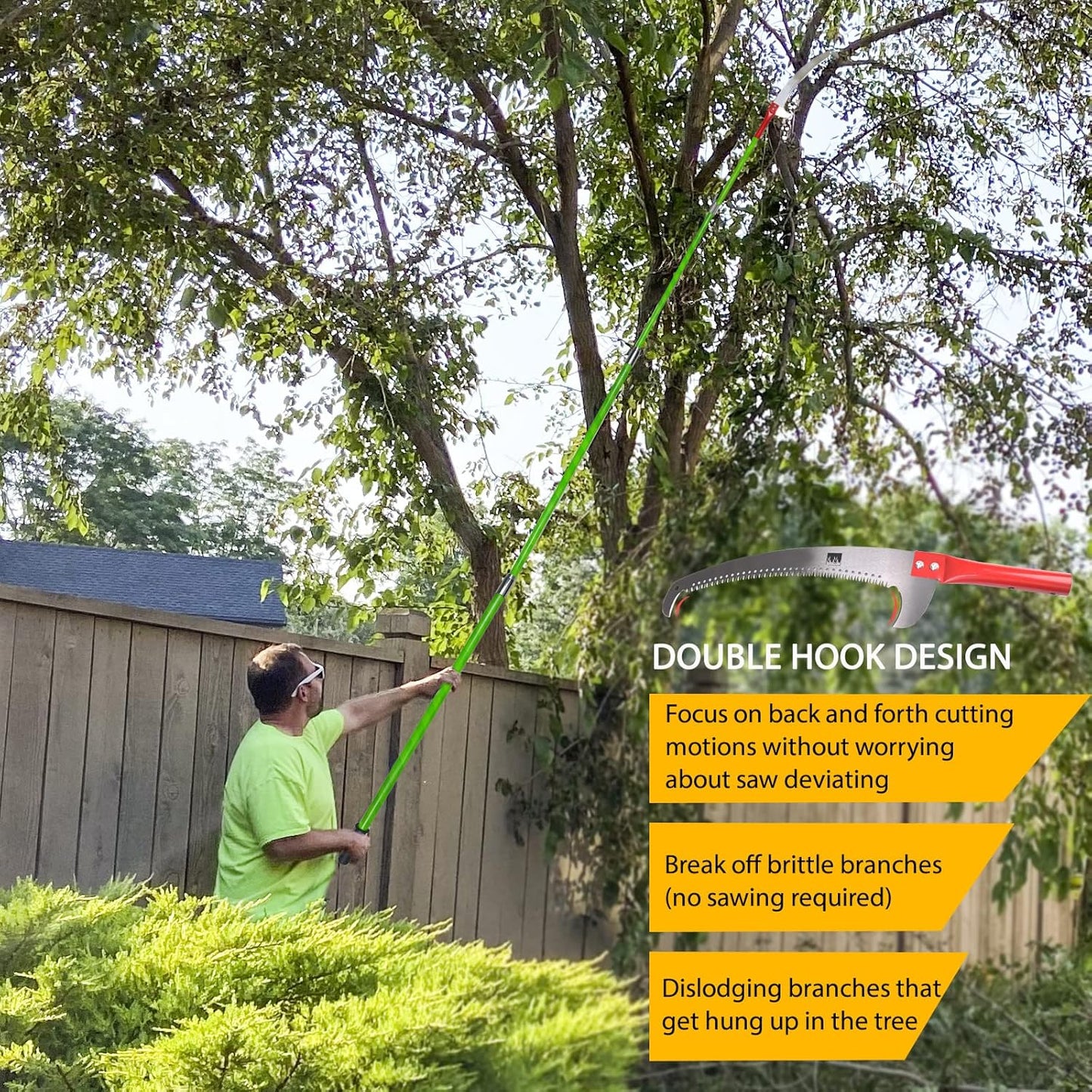Heavy Duty Sharp Garden Tree Pruner Head