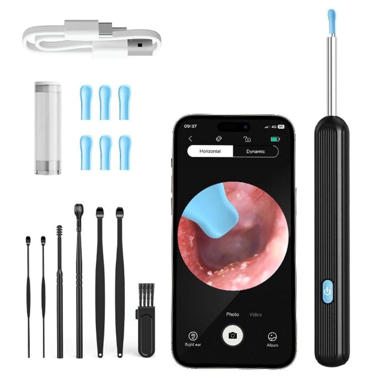 Ear Endoscope Wax Cleaner