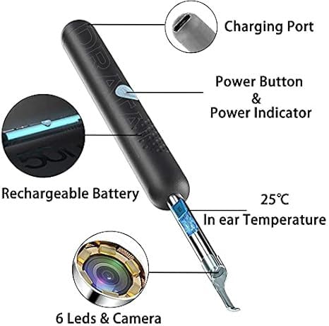 Ear Endoscope Wax Cleaner