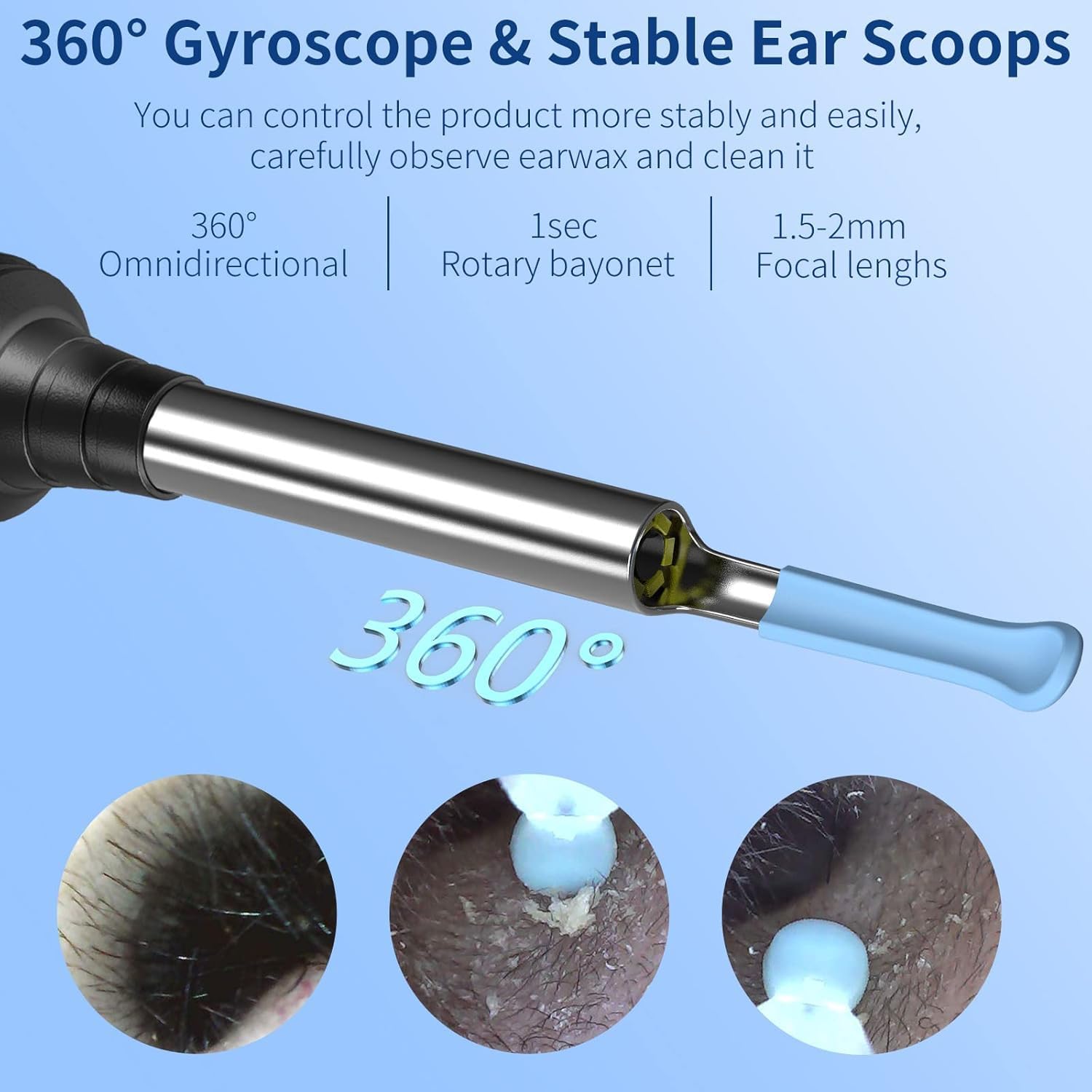 Ear Endoscope Wax Cleaner