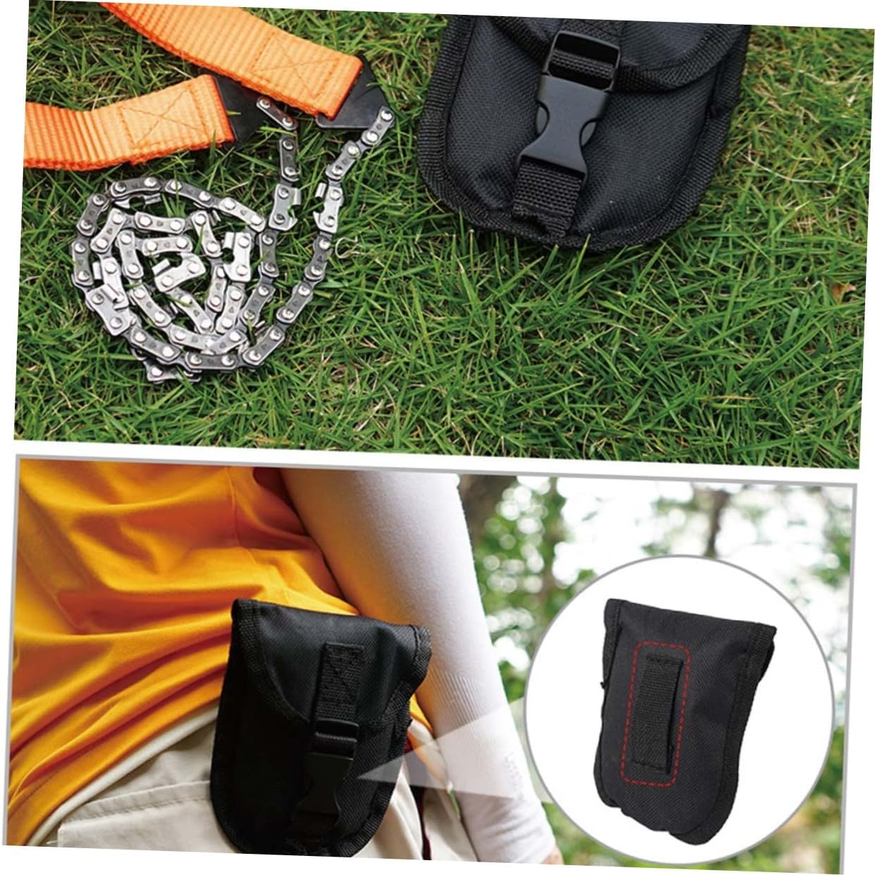 Chainsaw with Storage Pouch