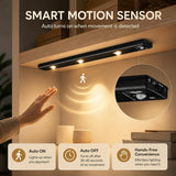 Rechargeable Motion Sensor LED Light – Wireless Under Cabinet Light with 3 Color Modes