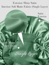 Satin Hair Bonnet for Curly Hair & Sleeping