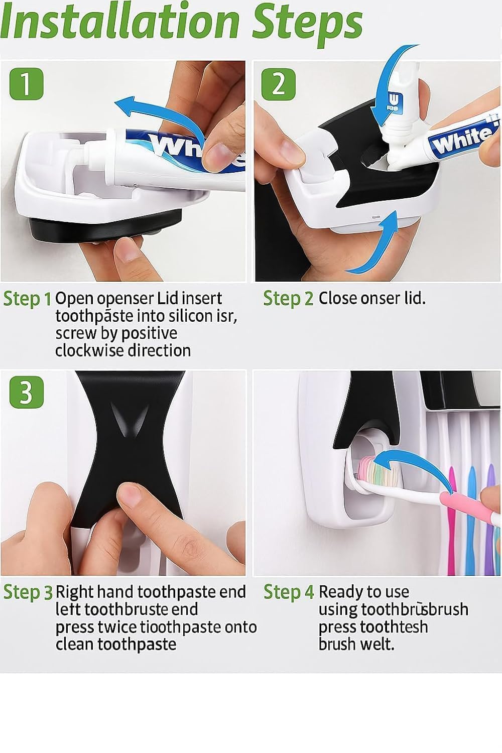 Automatic Toothpaste Dispenser