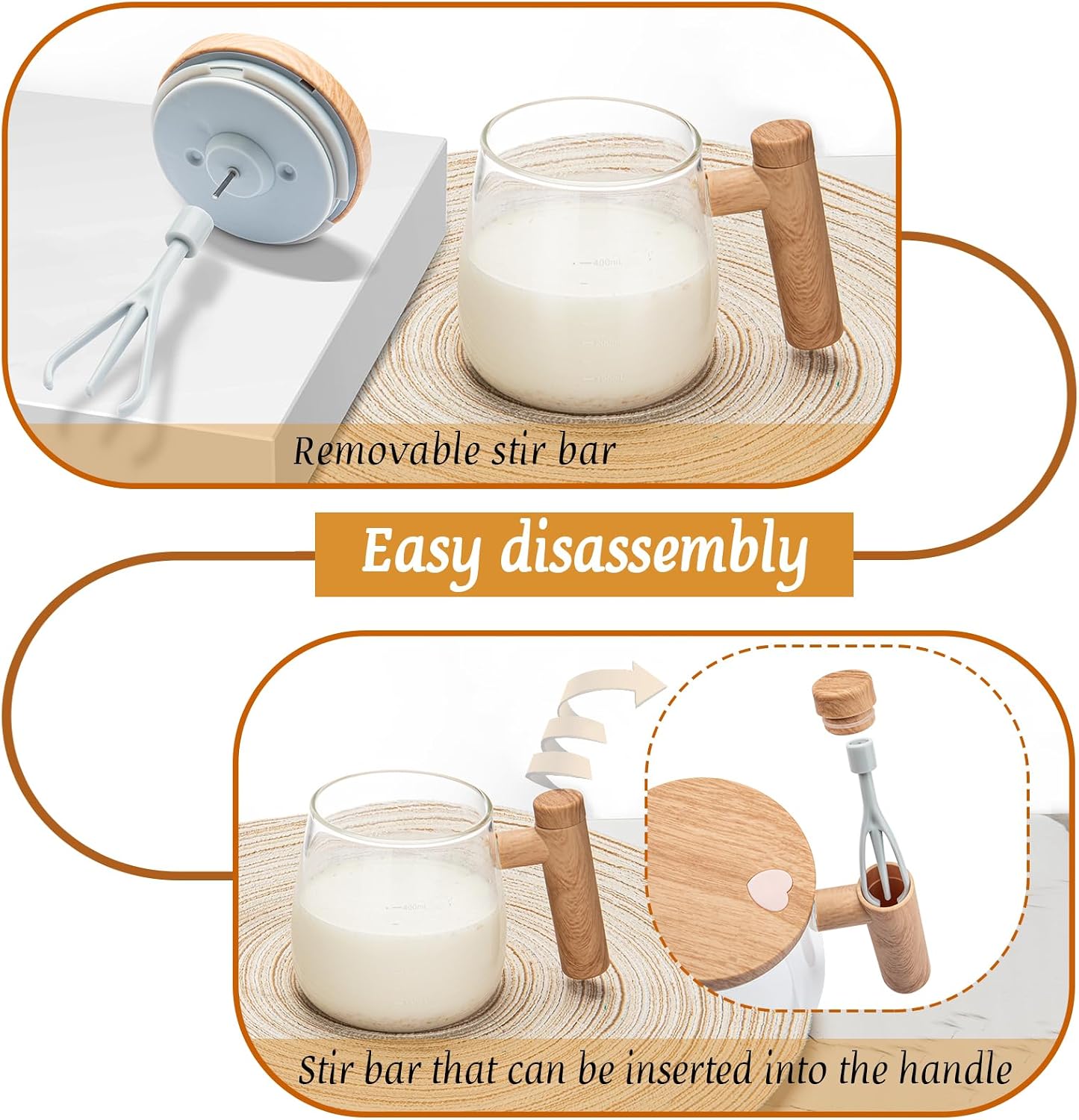 Electric Self Stirring Coffee Mug