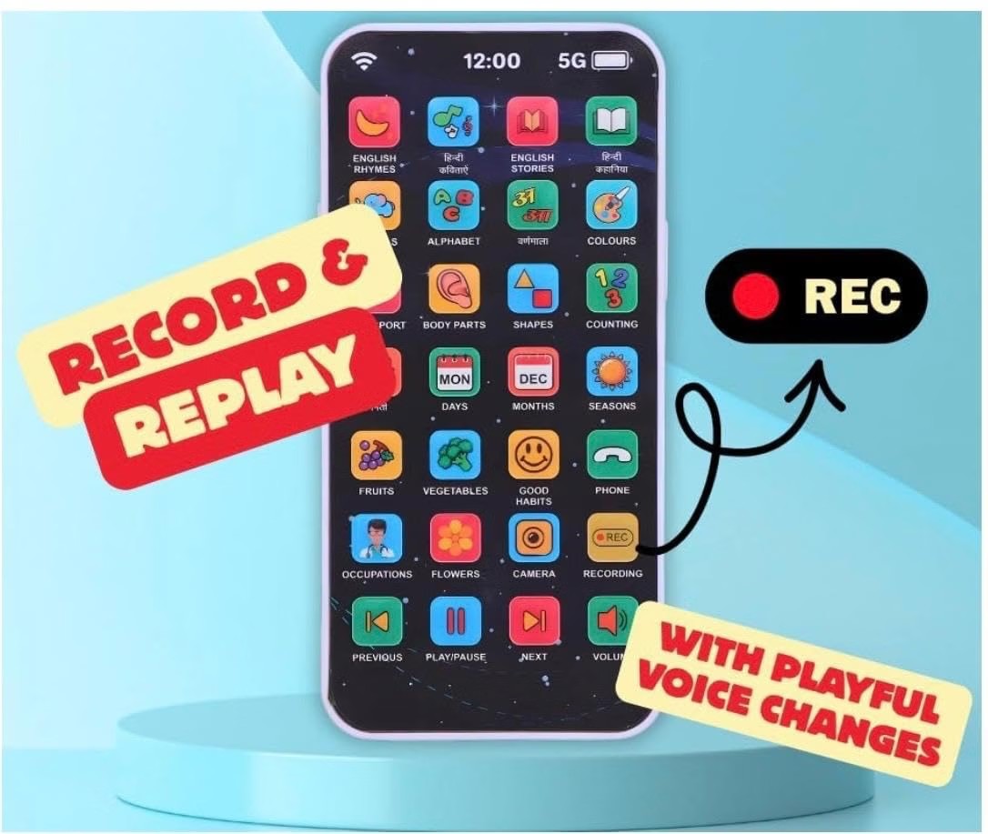 Rechargeable Educational Talking Phone