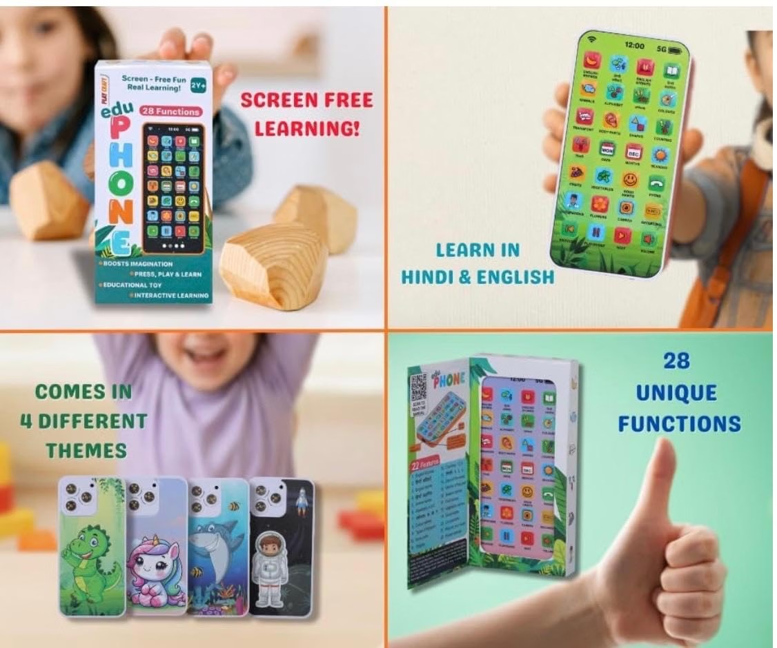 Rechargeable Educational Talking Phone