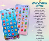 Rechargeable Educational Talking Phone