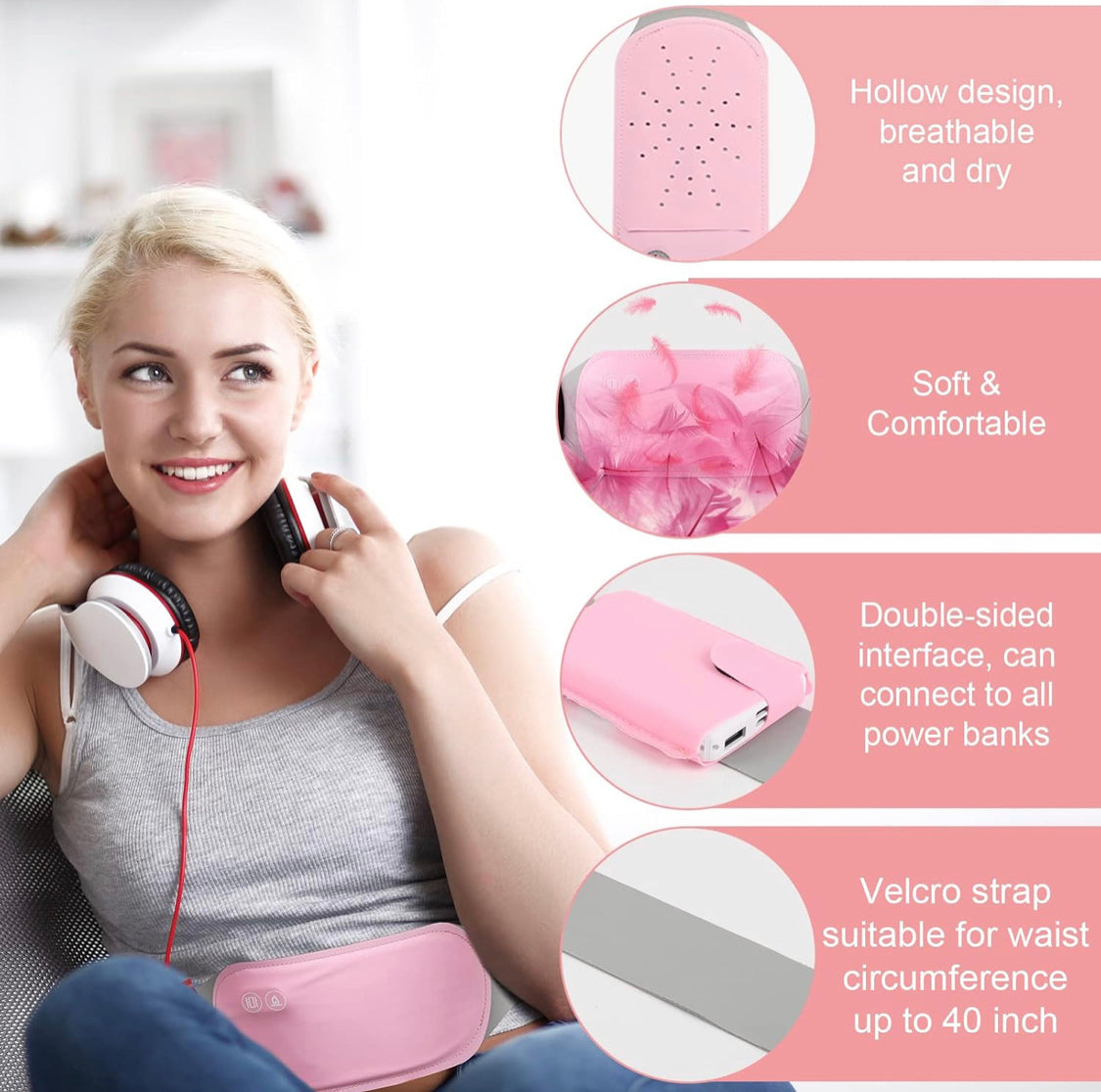 HEATING PAD FOR PERIOD CRAMP